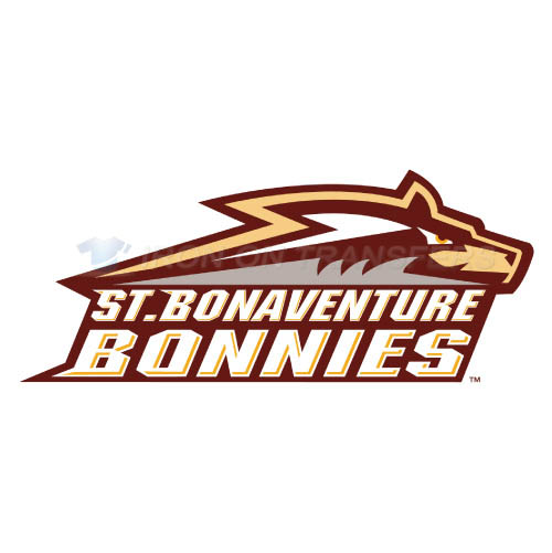 St. Bonaventure Bonnies Iron-on Stickers (Heat Transfers)NO.6324